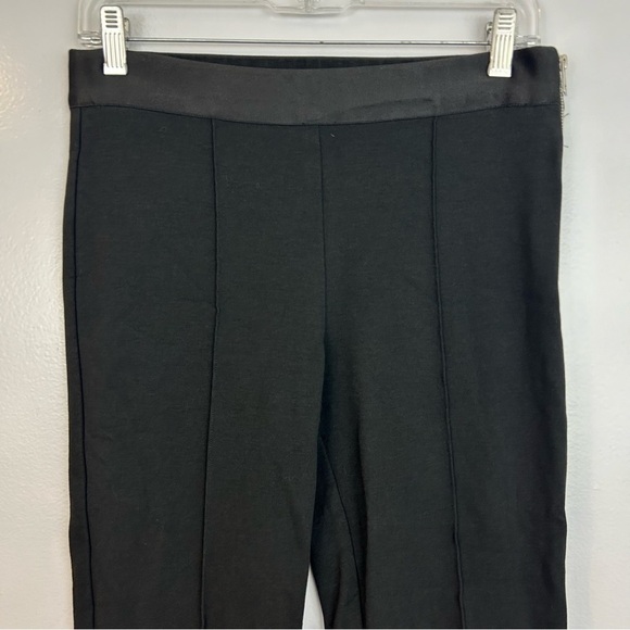Everlane The Stretch Black Ponte Skinny Ankle Pants Size 6 - Picture 4 of 12